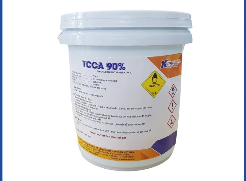 XÔ HÓA CHẤT TCCA 5KG | TIỆN DỤNG, TIẾT KIỆM